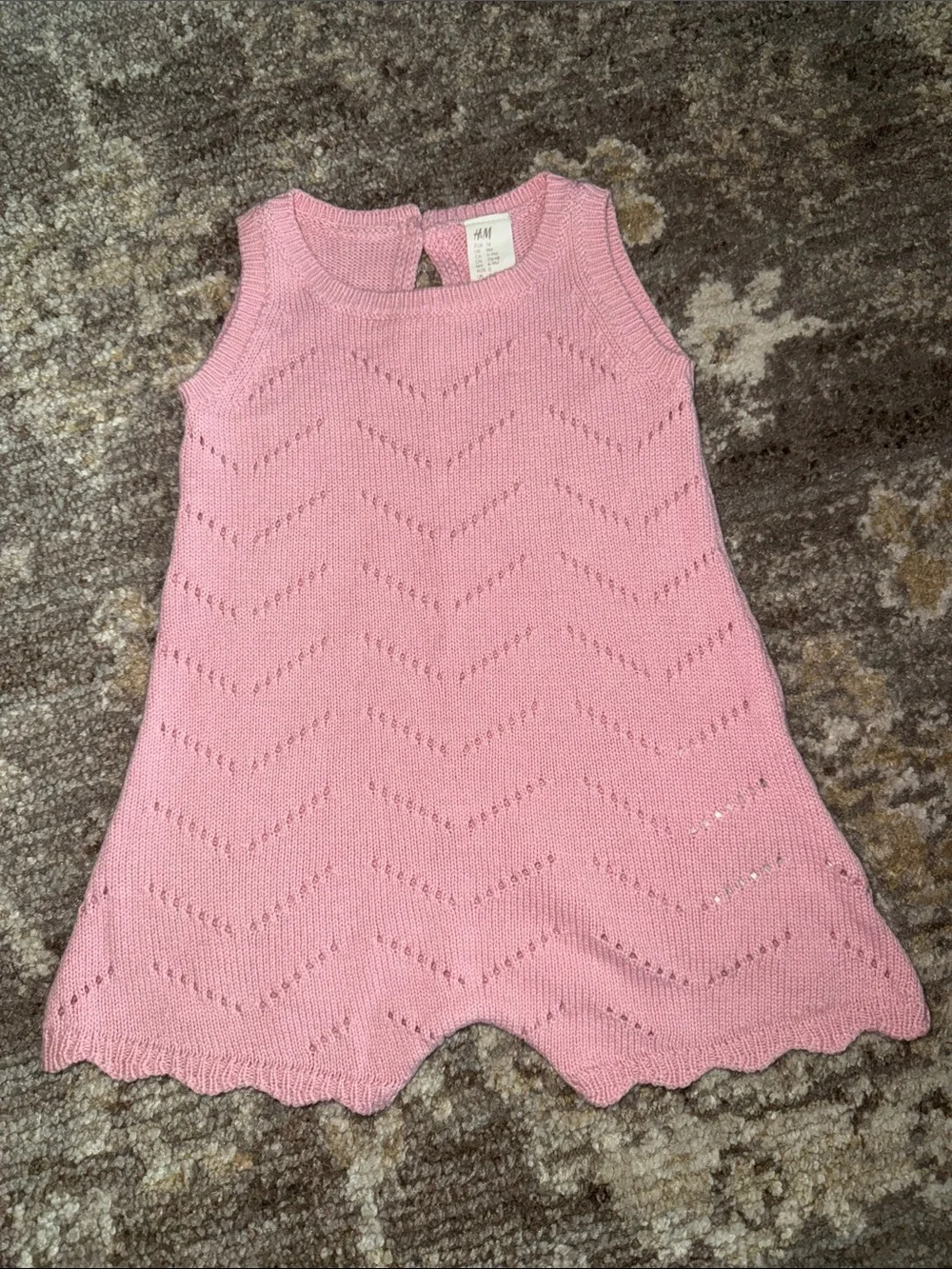 H&M baby sweater knit romper